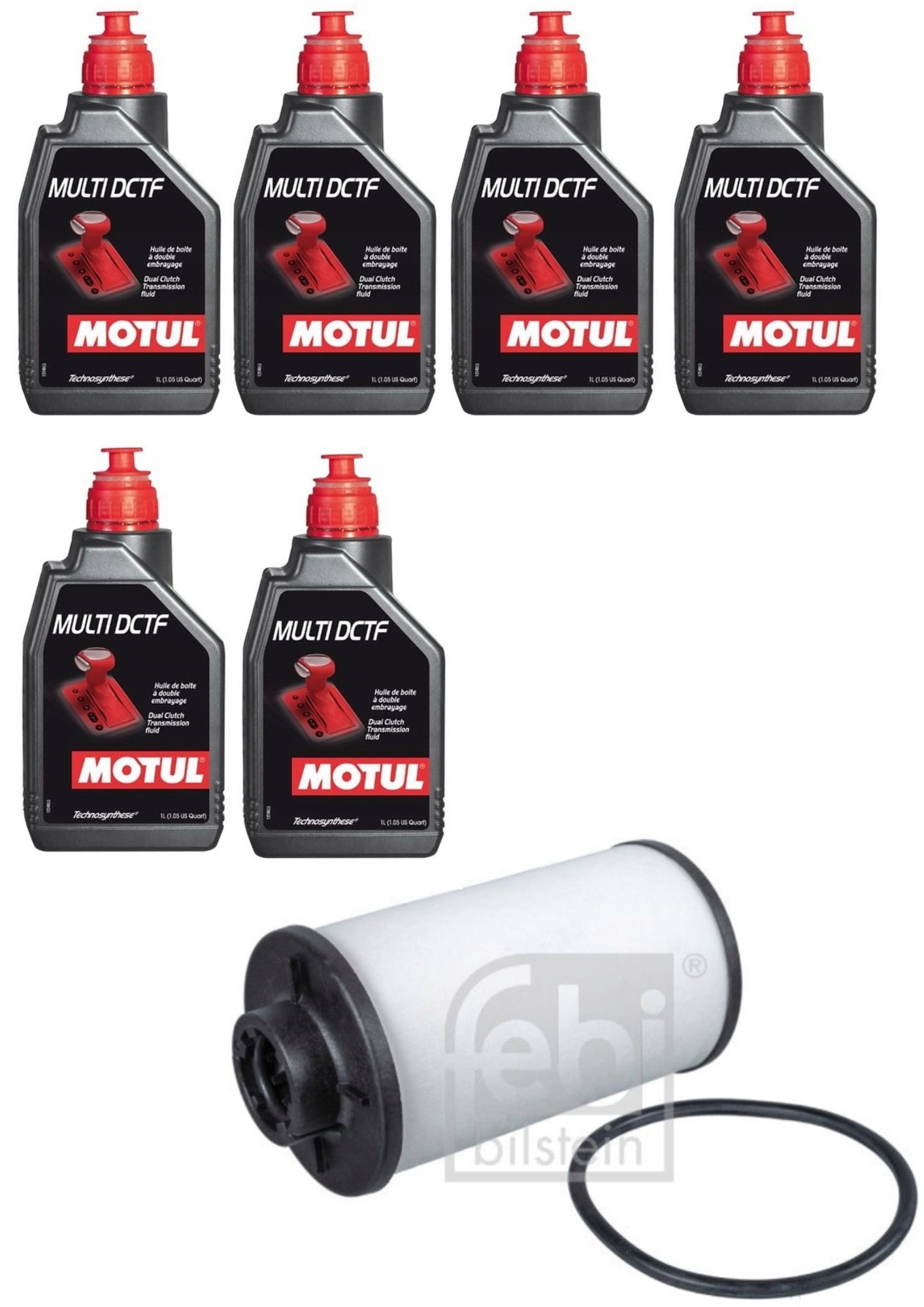 ZESTAW DO WYMIANY OLEJU W DSG DQ250 FILTR+OLEJ 6L