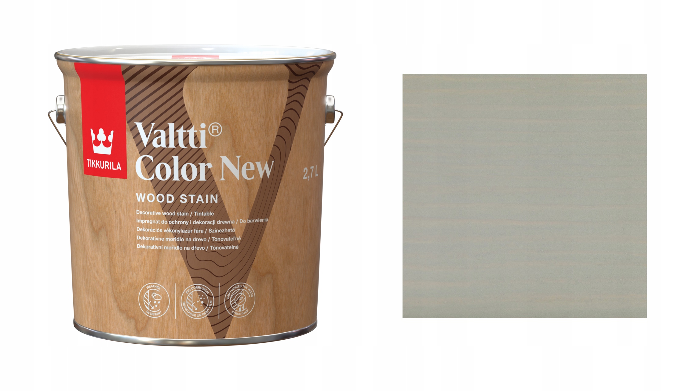 Tikkurila Valtti Color New 2,7L 5081 Kaste Impregnat Ochronny