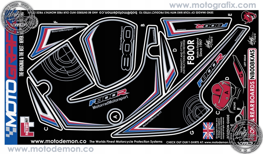 Predná A Zadná Dyha Bmw F800R 2009-2014