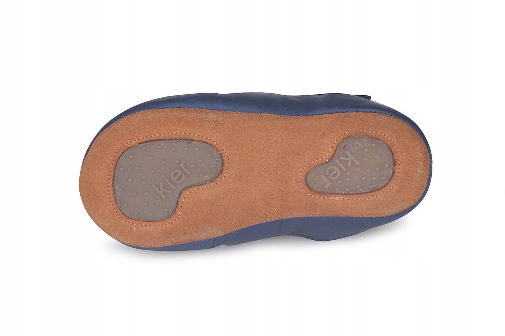 OBEX HELIS kapcie skórzane barefoot na rzep R26 Płeć chłopcy