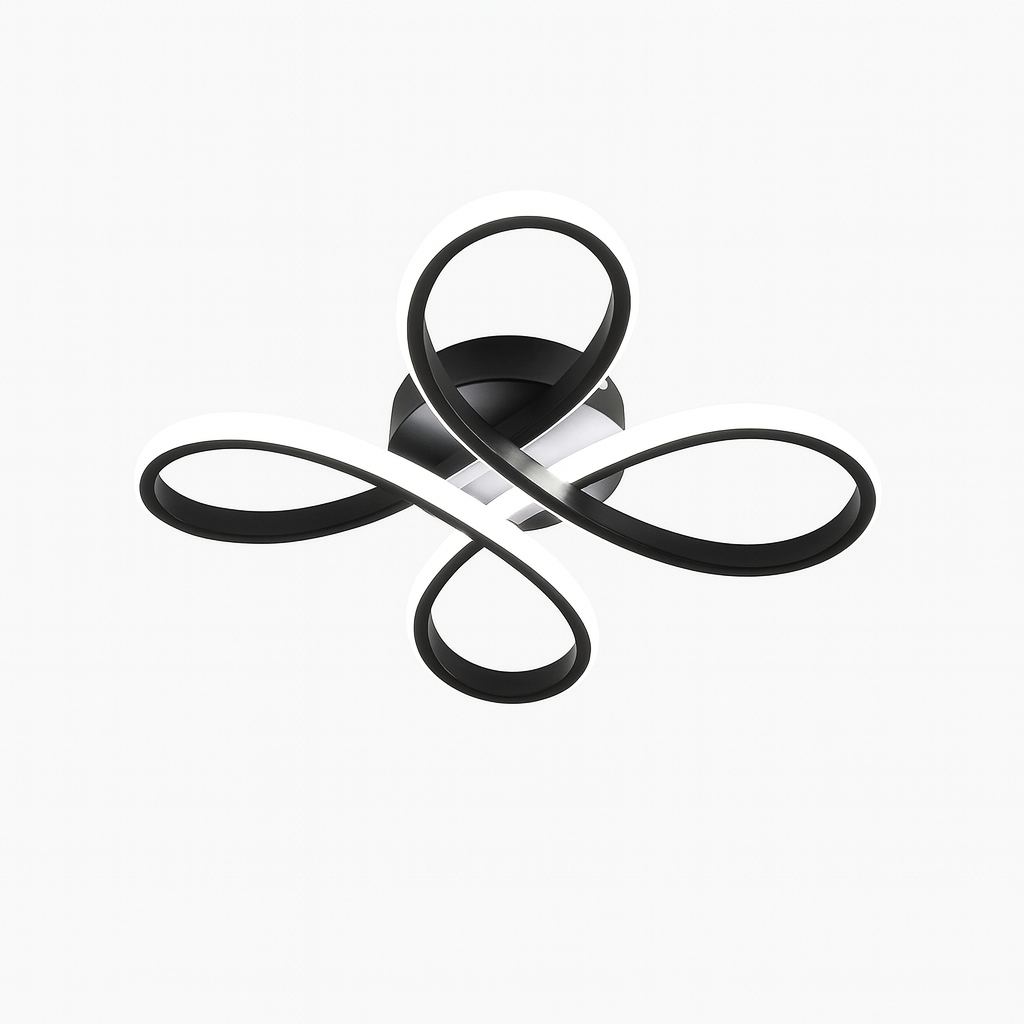 Závěsná lampa stropní svítidlo Led Moderní černá do obývacího pokoje