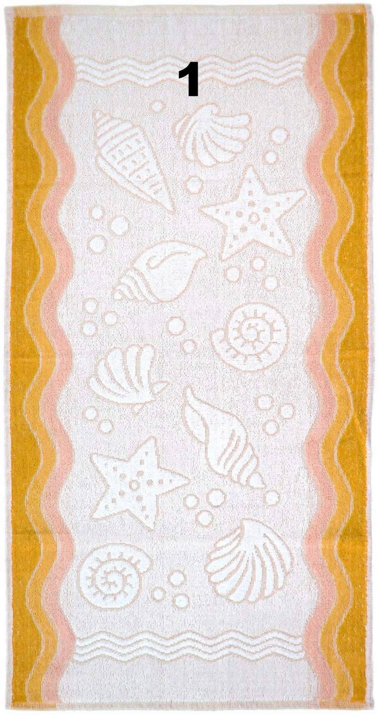 

Ręcznik 40x60 Flora Ocean 100% Bawełna Żółty