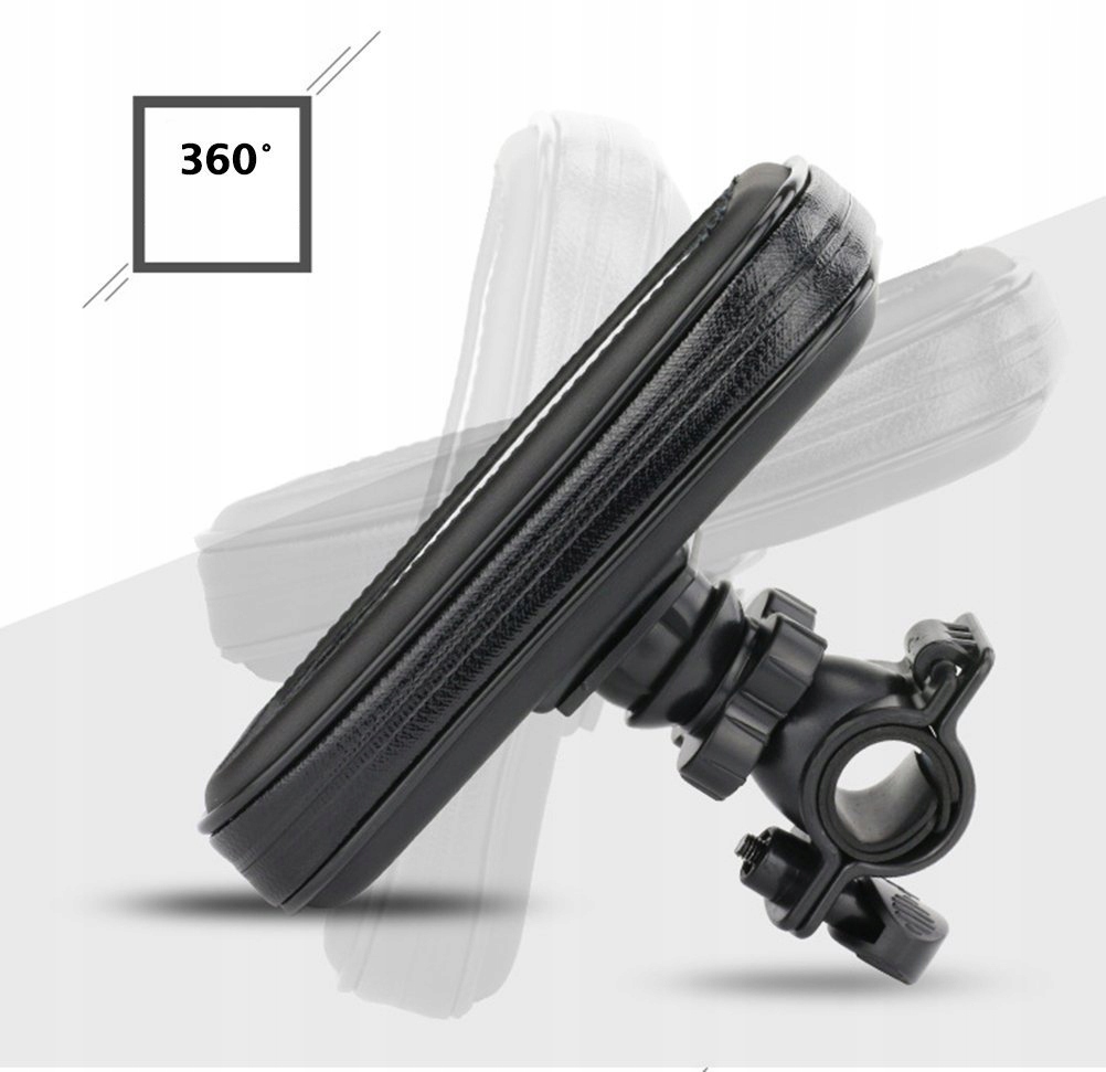 WODOODPORNY ROWEROWY UCHWYT NA TELEFON XL Model hol33 uchwyt