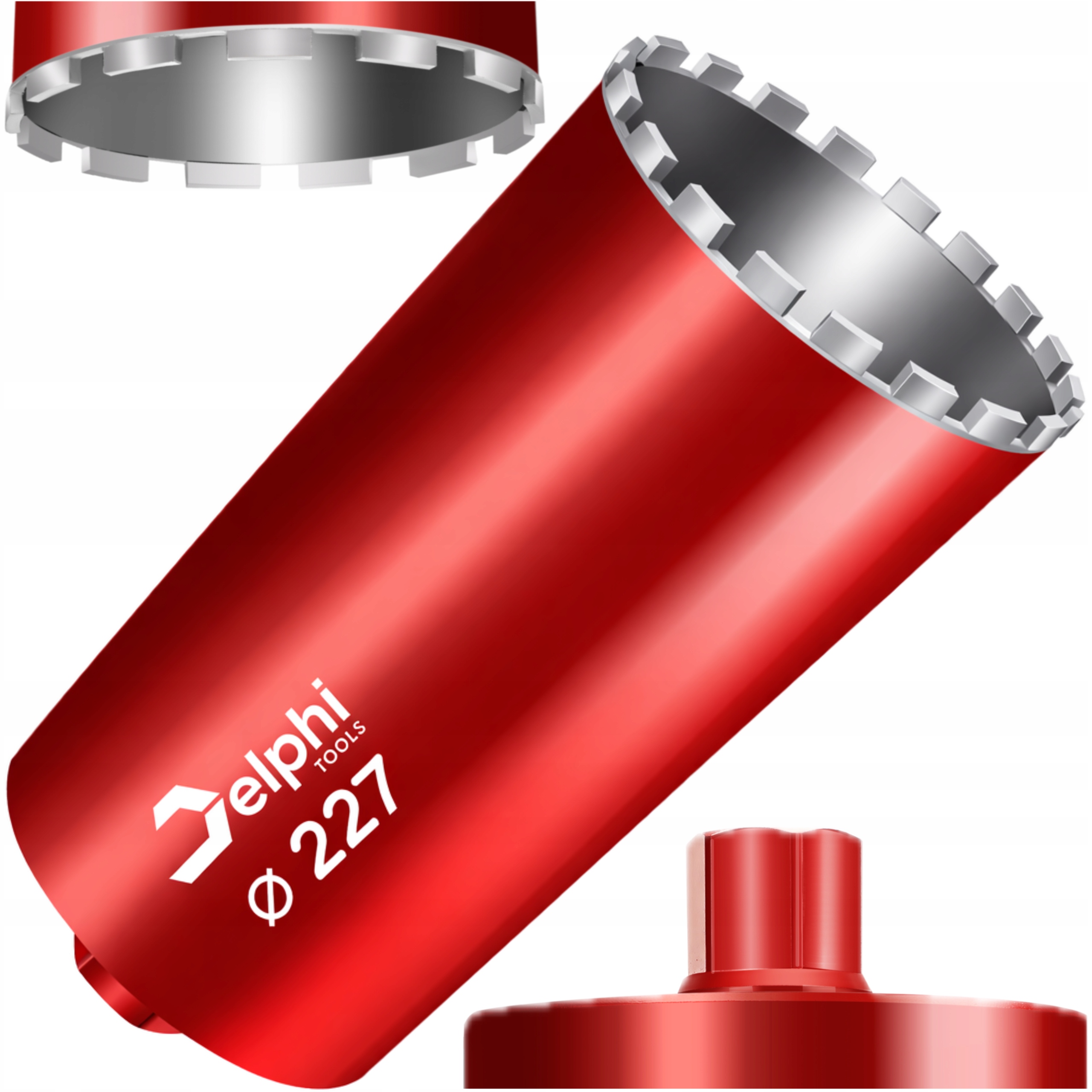 Wiertło Koronowe Diamentowe Do Betonu 227 x 450mm Wiertnica Otwornica