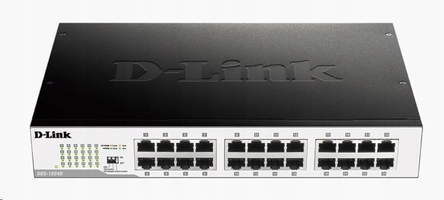 D-Link DGS-1024D 24-portový 10/ 100/ 1000 gigabitový stolný/ pozemný…