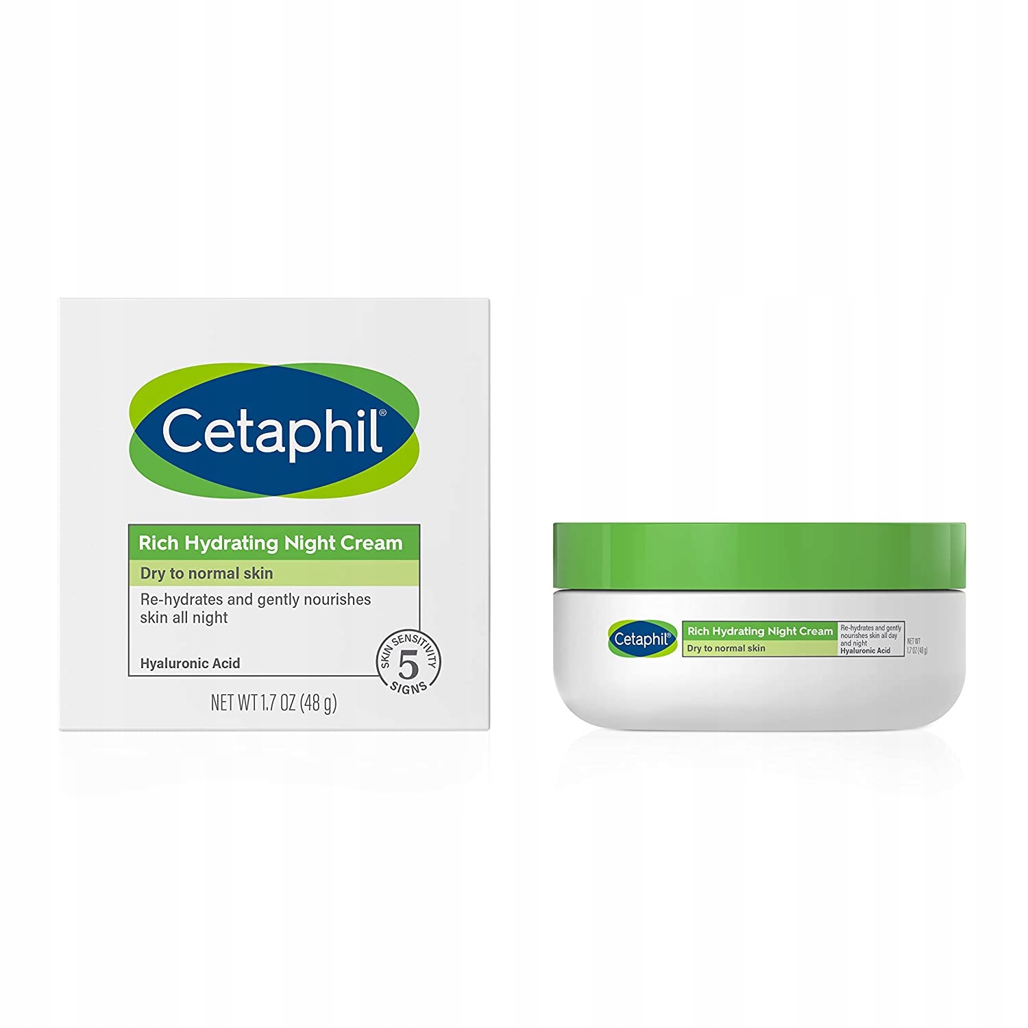 Cetaphil krem do twarzy kw. hialuronowy wit. E i C