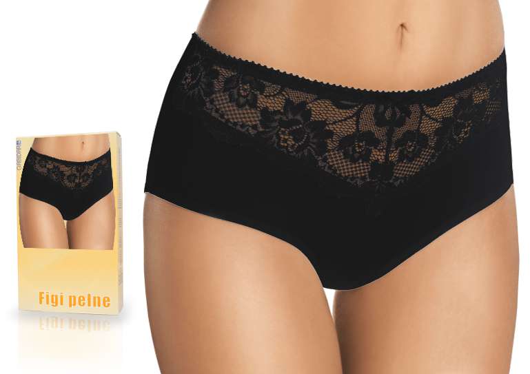 

Figi pełne Gabidar 124 Bawełna , Czarne , XL