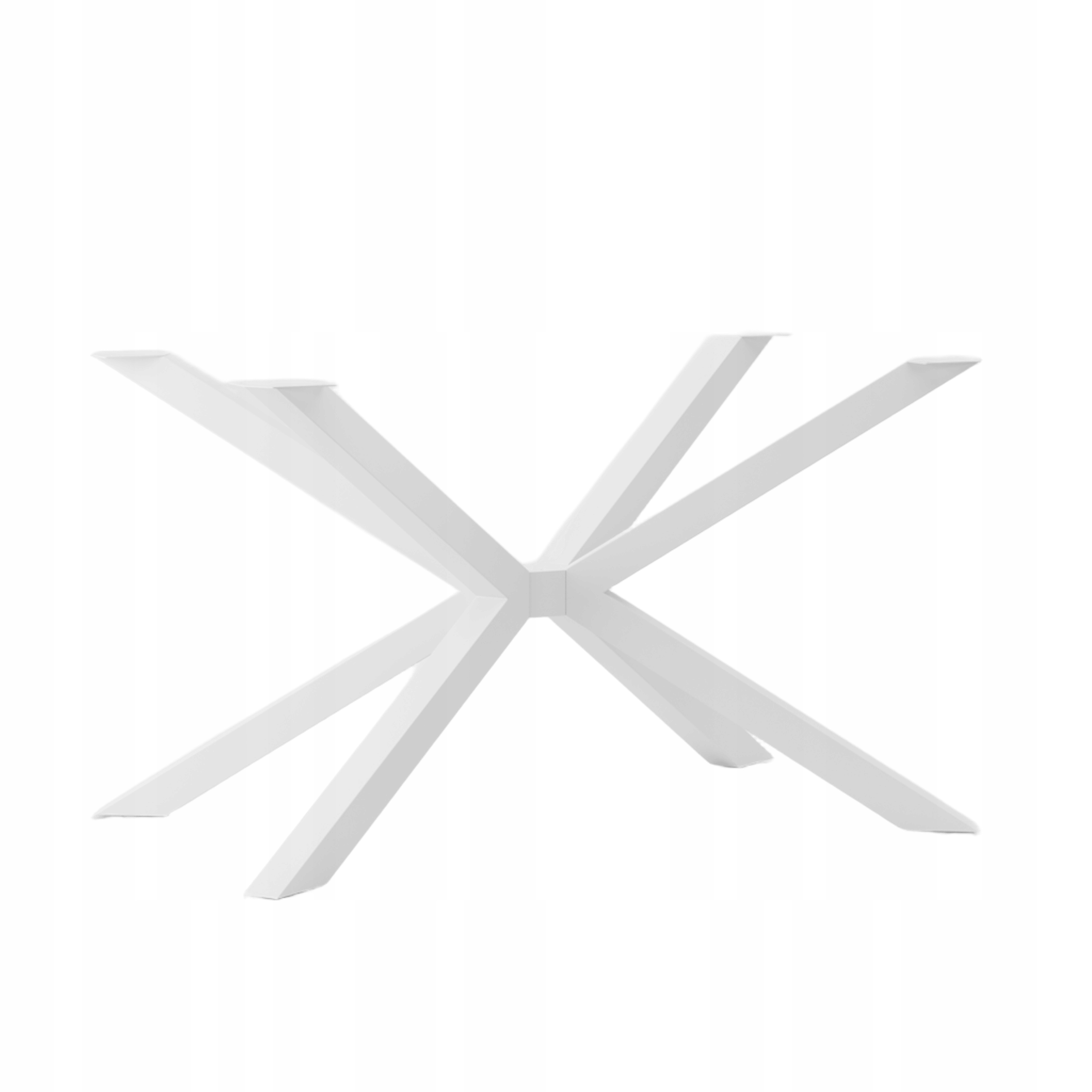 Kovová Noha Kovový Rám Na Stôl Pavúk Loft Podstavka Biela