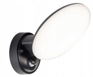 Zahradní nástěnné svítidlo Goldlux černé, integrovaný Led zdroj, 10 W