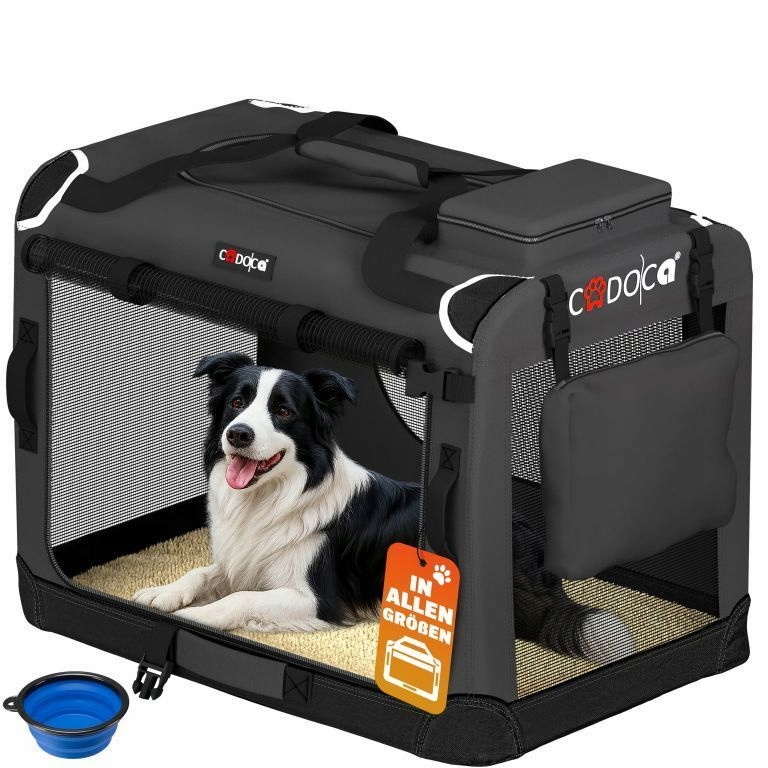 Torba Transportowa Transporter Dla Psa Kota XL 82x58x58 Antracyt