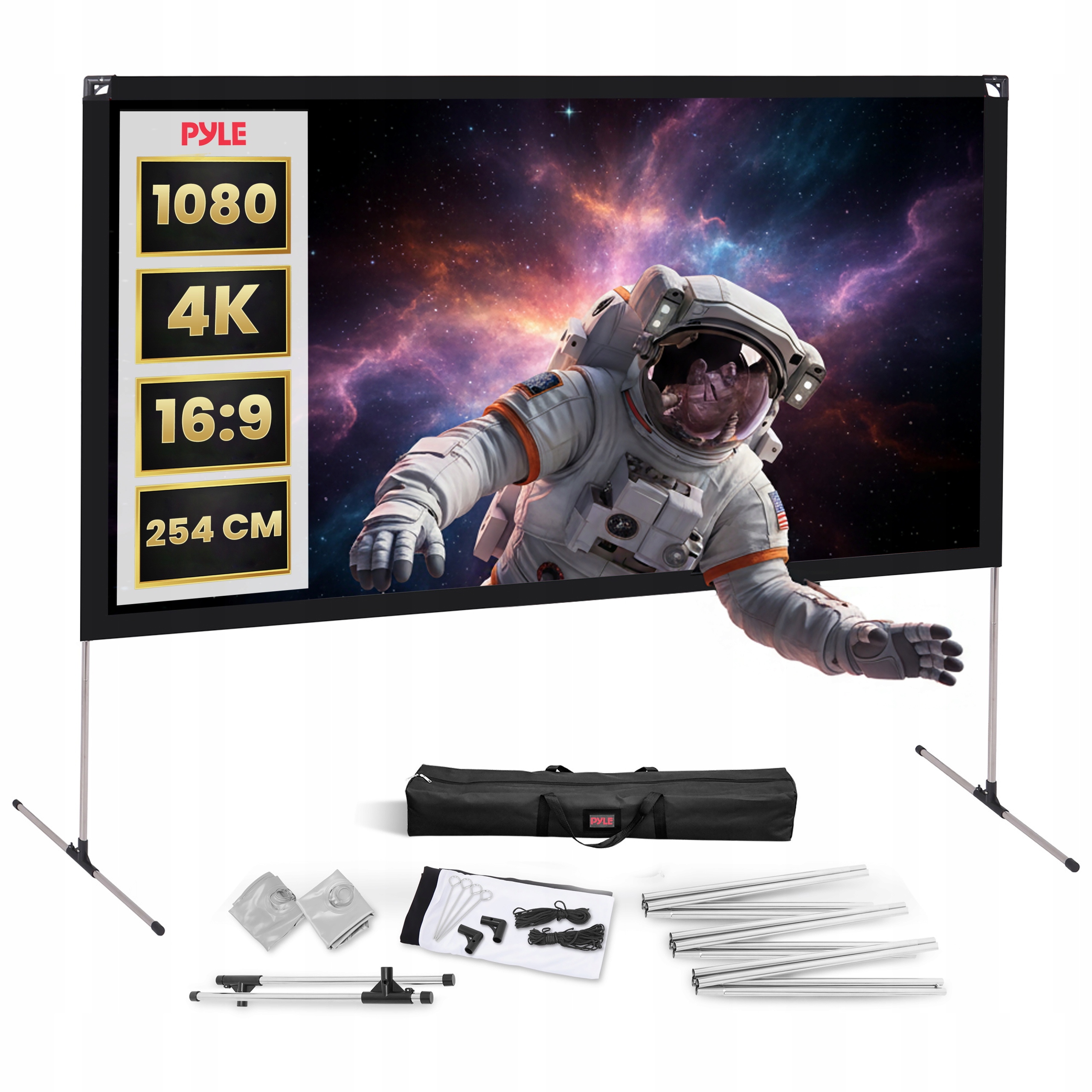 Ekran Projekcyjny Do Projektora Do Rzutnika 100 Cali 4K Fullhd