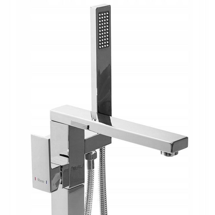 Bateria Wolnostojąca Wannowa Podłogowa Stojąca Chrom W Połysku Rea Tery Marka Rea