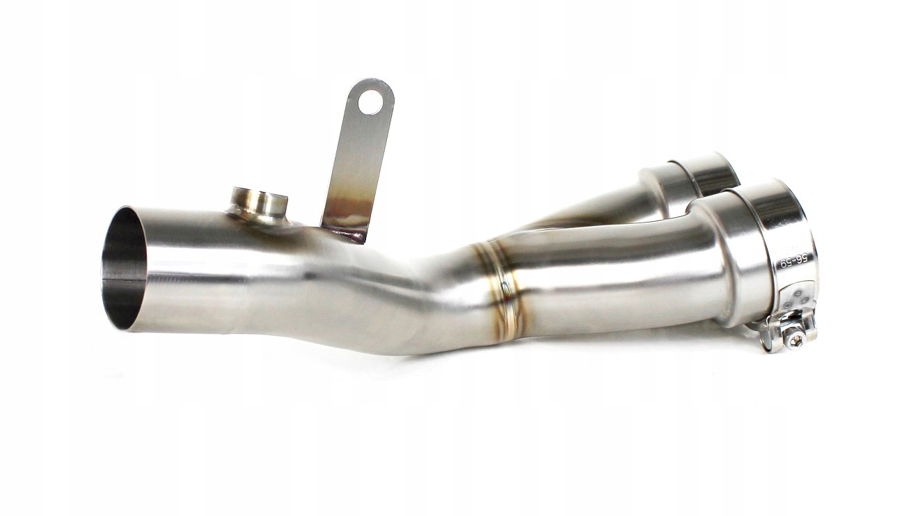 YA111D - YZF R6 2017 - 2022 Racing Mid pipe DOMINATOR