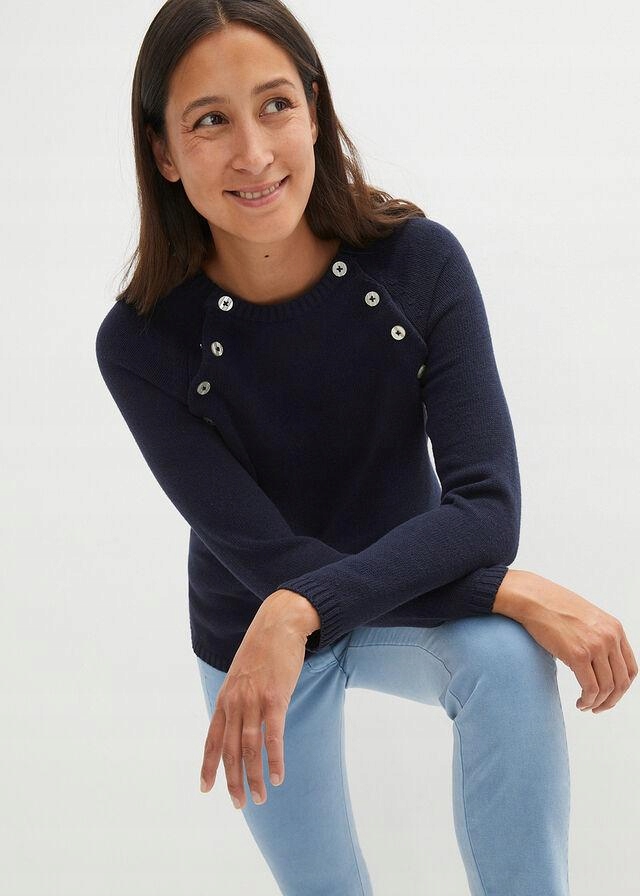 GRANTOWY SWETER CIĄŻOWY __32/34 Rozmiar 32/34