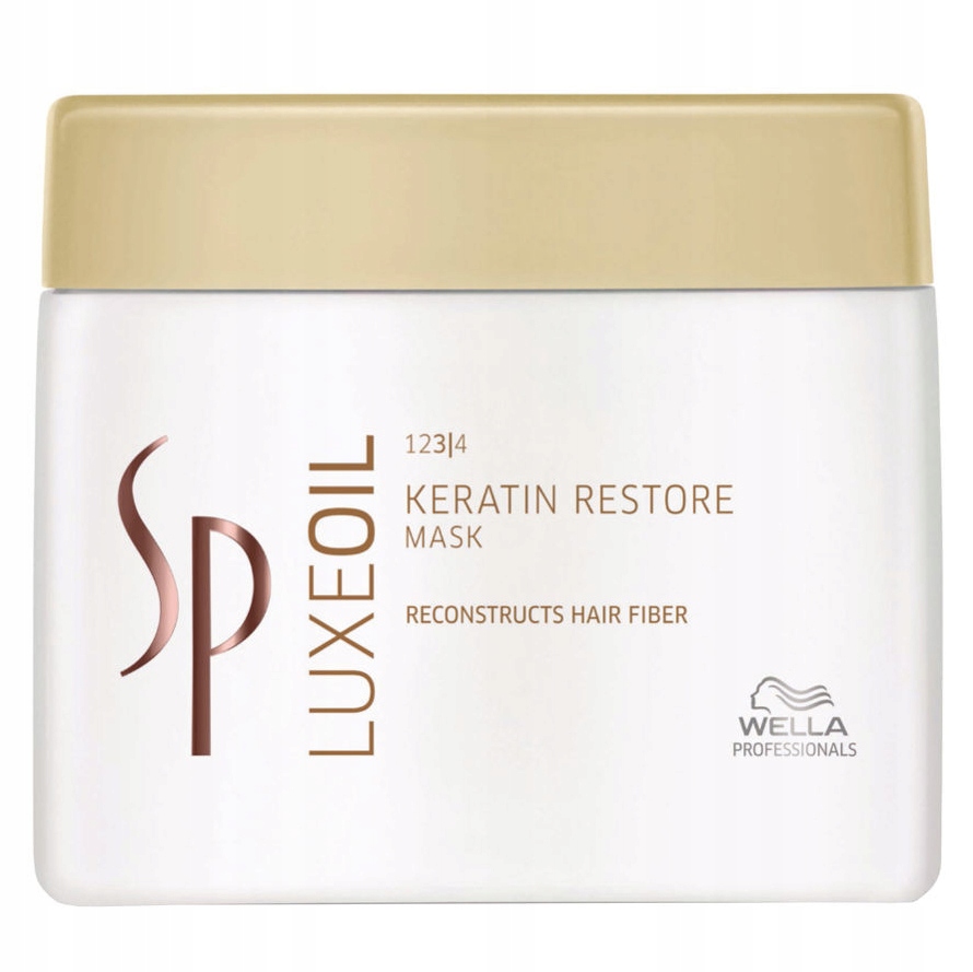 Luxe Oil Wella Sp Obnovující Maska 400 ML Keratin Silná Regenerace