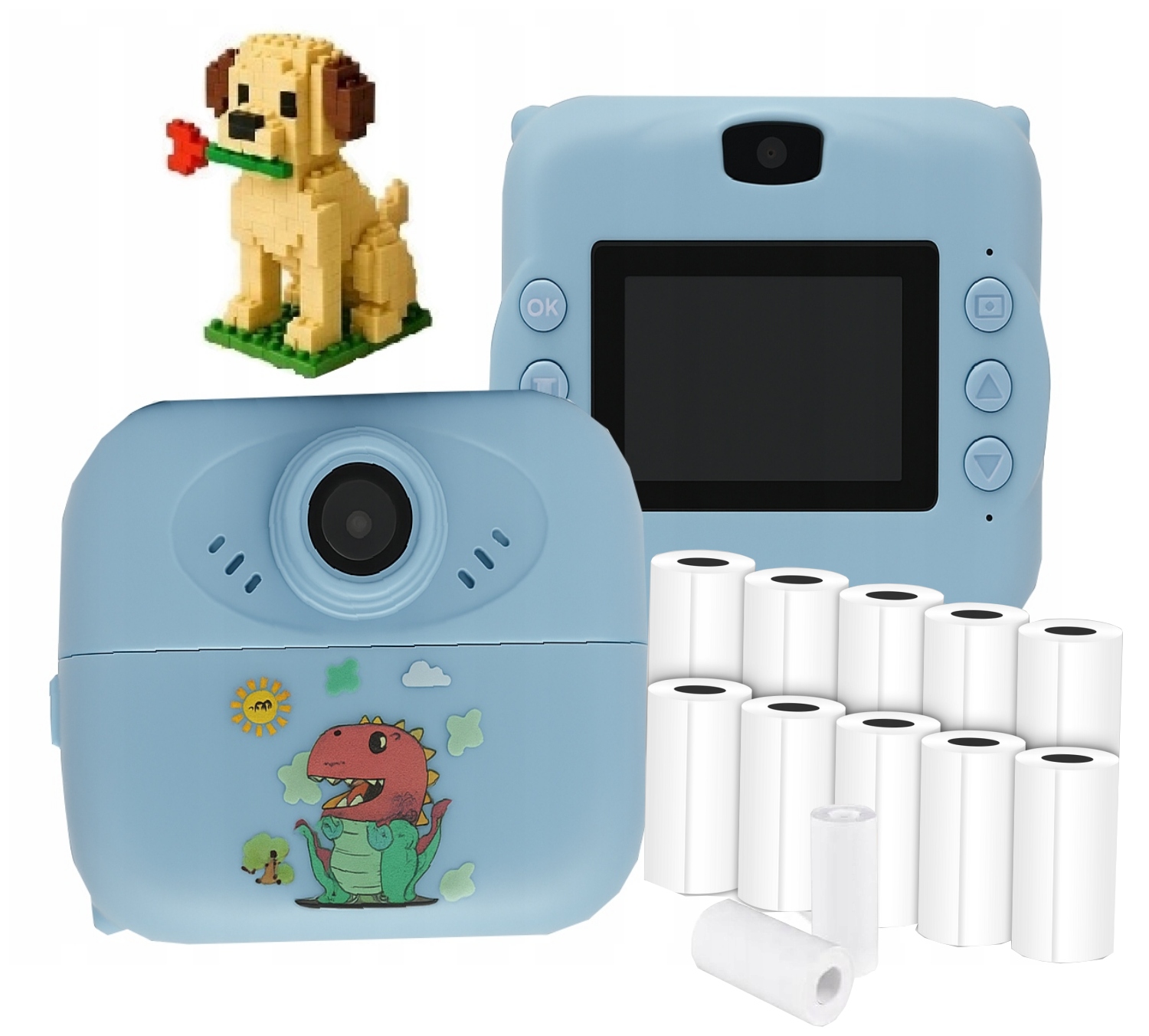 Mini Termální Tiskárna Instantní Fotoaparát Fotuś Obloha +dárek AM300-1