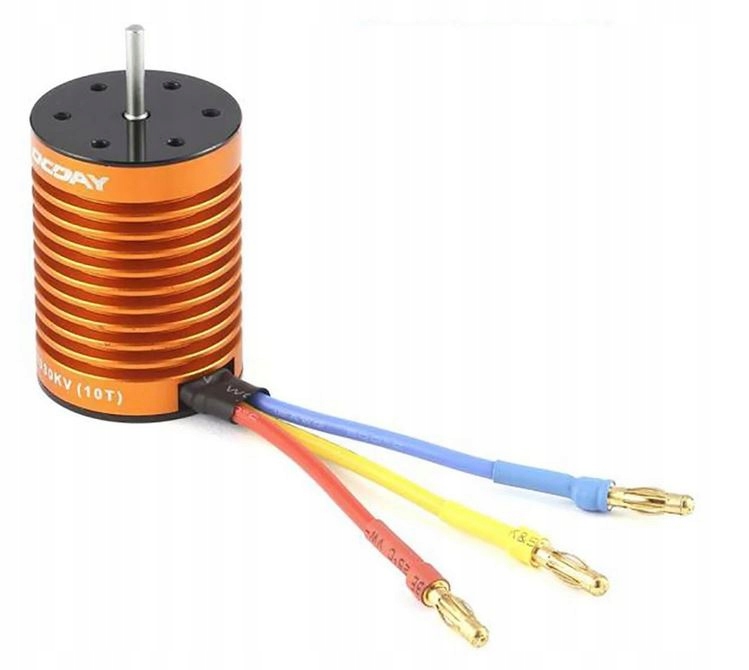Bezkartáčový motor 3930kv 540 3650 3,17mm pro modely aut 1:10