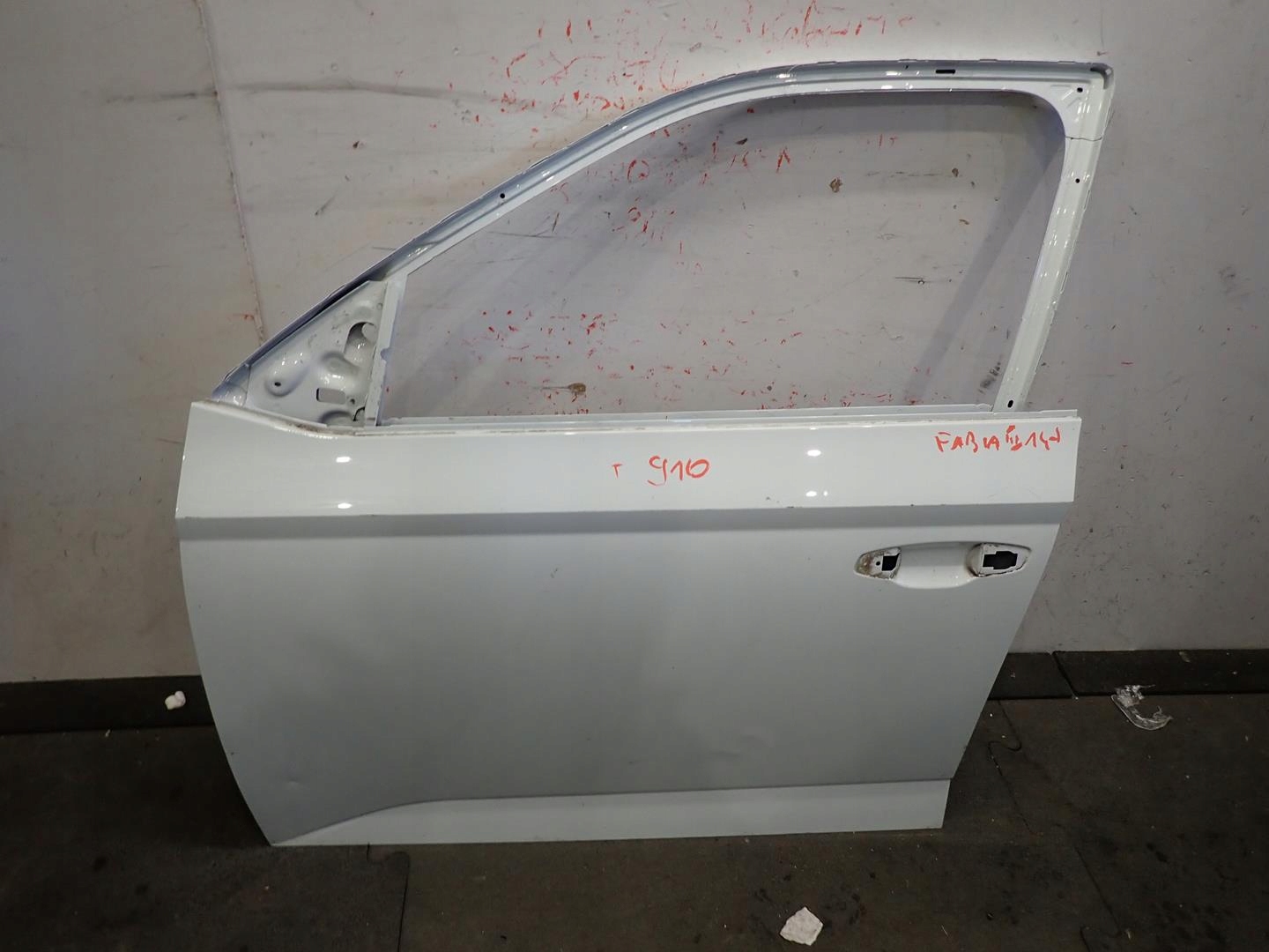 door front front left SKODA FABIA III 2014- 6V