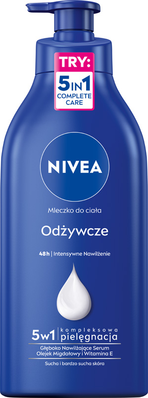 

Nivea Odżywcze mleczko do ciała nawilżające 625ml