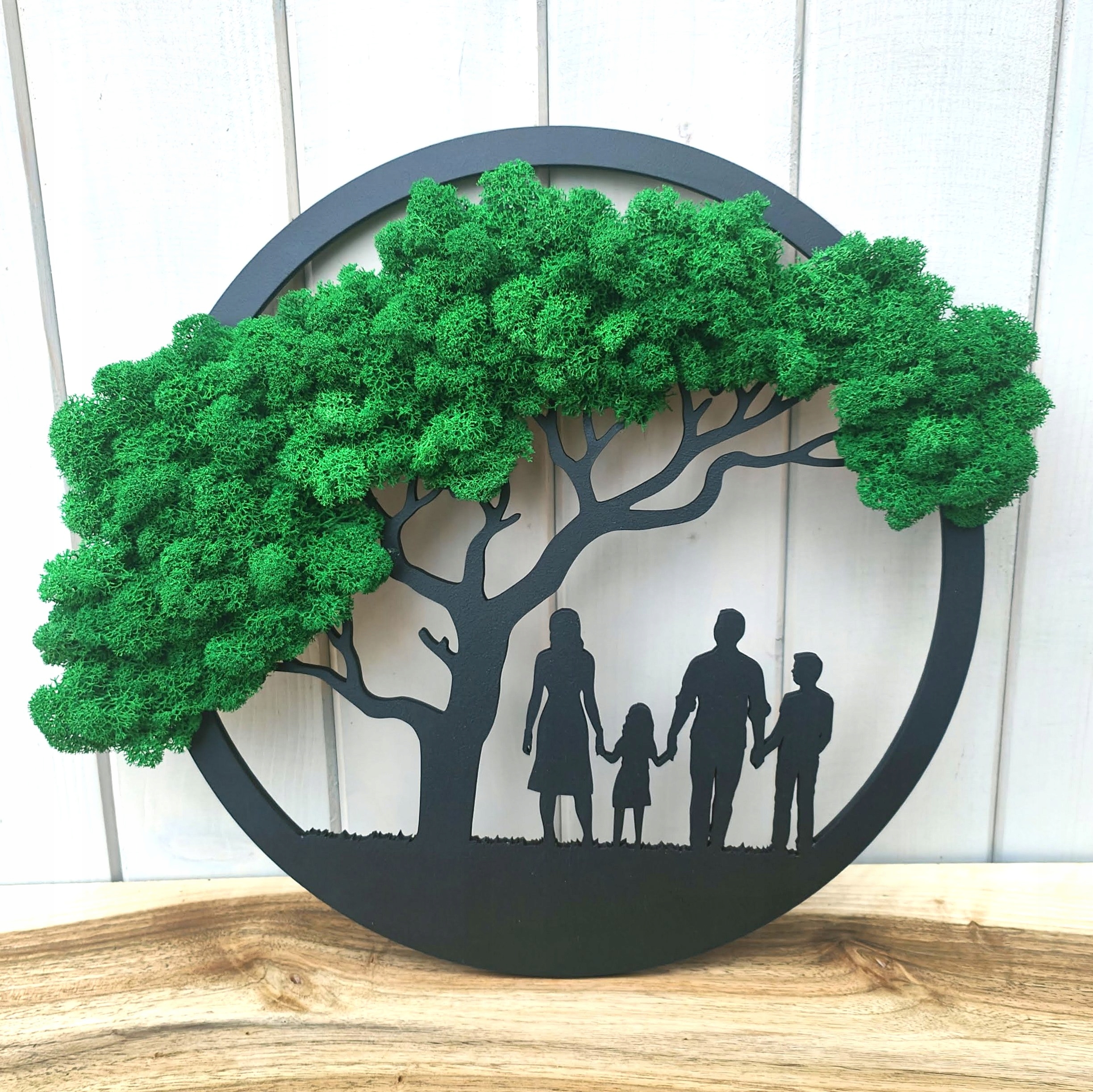 Drzewo z mchem chrobotkiem 40 PARA MŁODA podziękowanie ślub mech chrobotek Szerokość produktu 20 cm