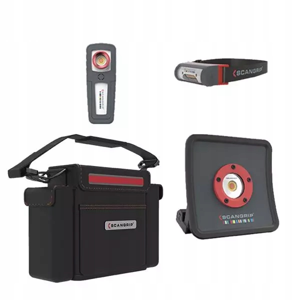 SCANGRIP DETAILING KIT небольшой набор из 3 ламп