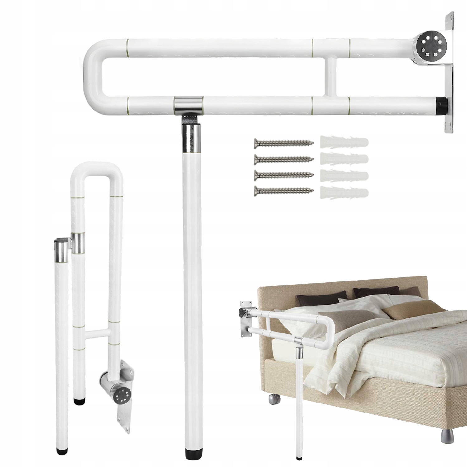 Poręcz Uchwyt Do Toalety Rama Poręcz Antypoślizgowe Dla Osób Starszych