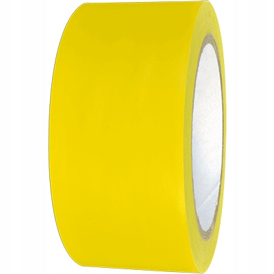 

Taśma Oznaczeniowa Ostrzegawcza Żółta Bhp 50MM/33M