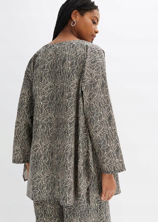 WDZIANKO Z DOMIESZKĄ LNU 50 Kolor beżowy