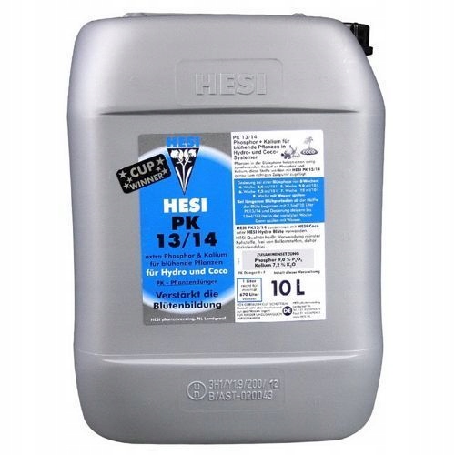 Hesi Pk 13-14 10L fosfor a draslík pro hydro a coco