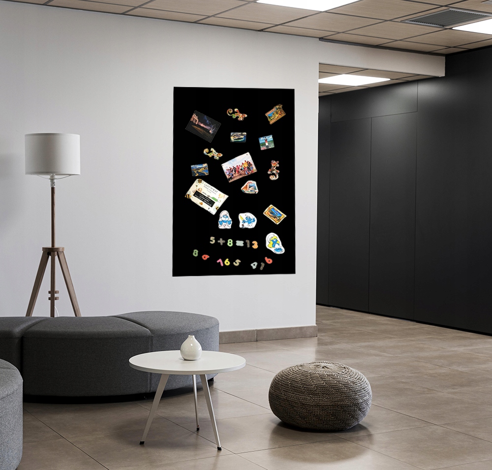 TABLICA MAGNETYCZNA FOLIA STALOWA Z KLEJEM - WIĘKSZA MOC - HUNTER 61/100cm Producent Hunter