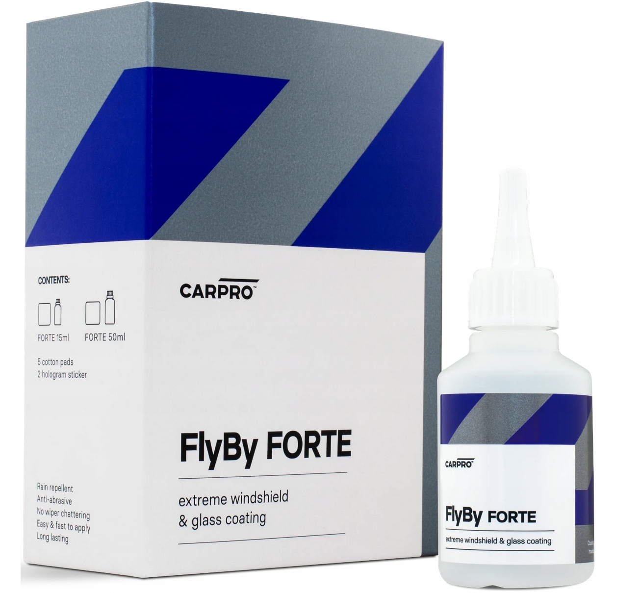 CarPro FlyBy FORTE Extreme najtrwalsza niewidzialna wycieraczka 50ml