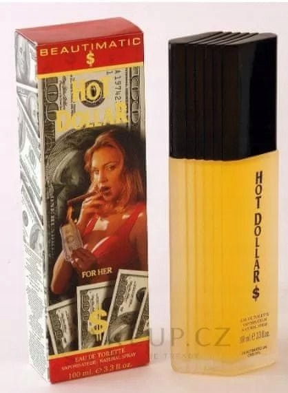 Pánská toaletní voda Hot Dollar 100ml.