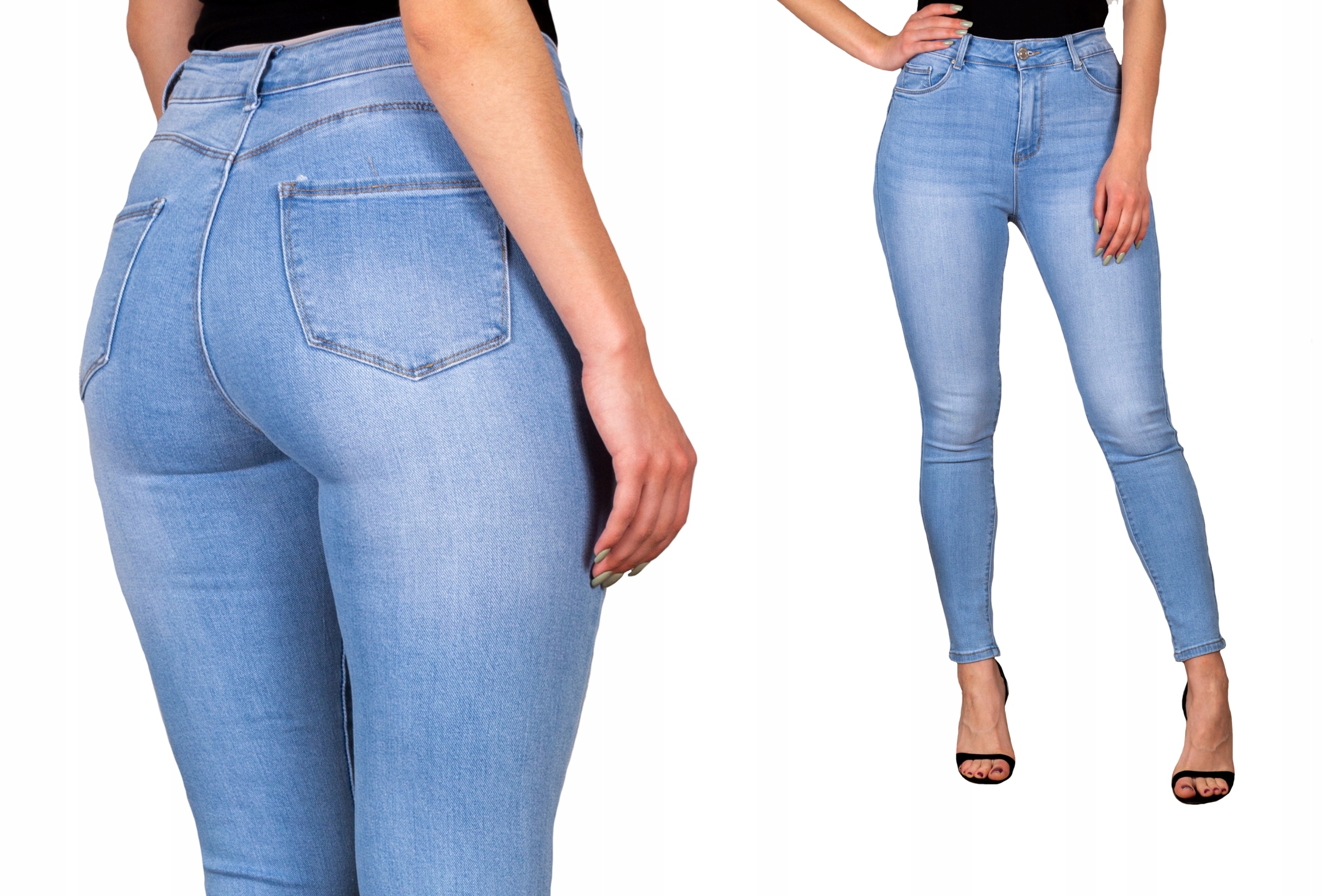 

2271 Goodies premium Damskie spodnie Jeansy 48/4XL