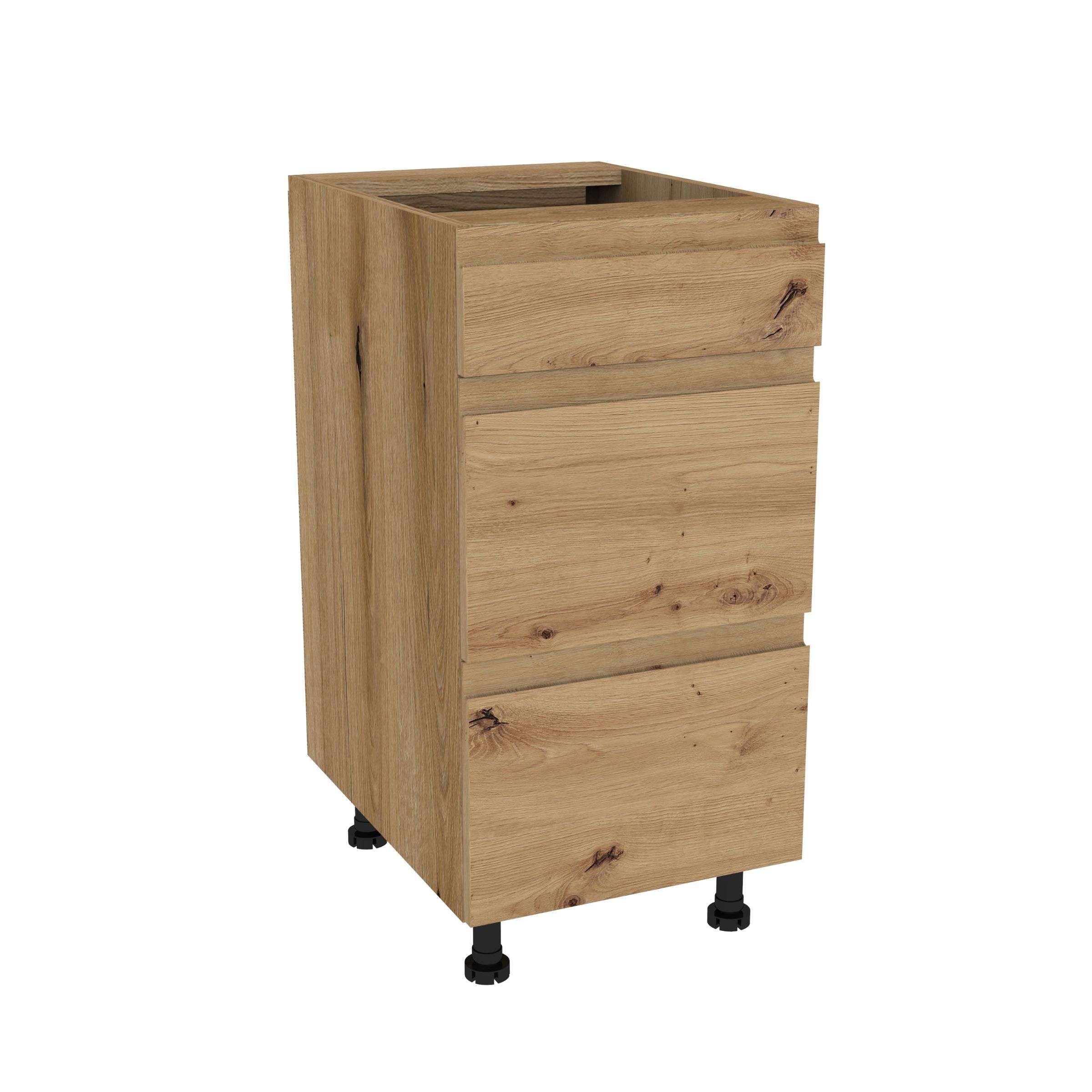 Zásuvková skříň Slim 40 Frezo Dub Evoke přední Bezúchytkový Dub Artisa