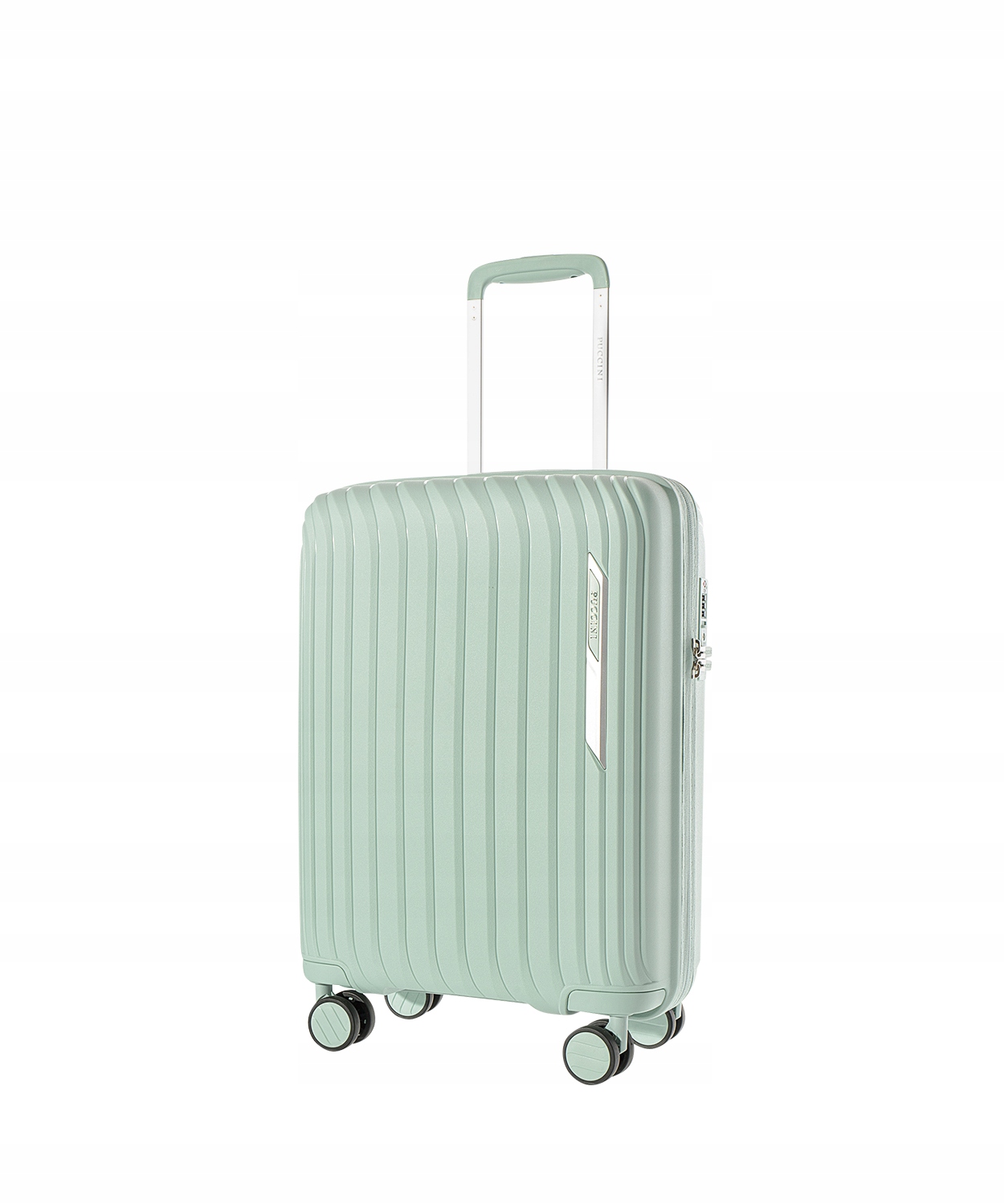 Walizka Kabinowa Podróżna Na Kółkach Twarda Lekka Puccini Miętowa PP024C-5C