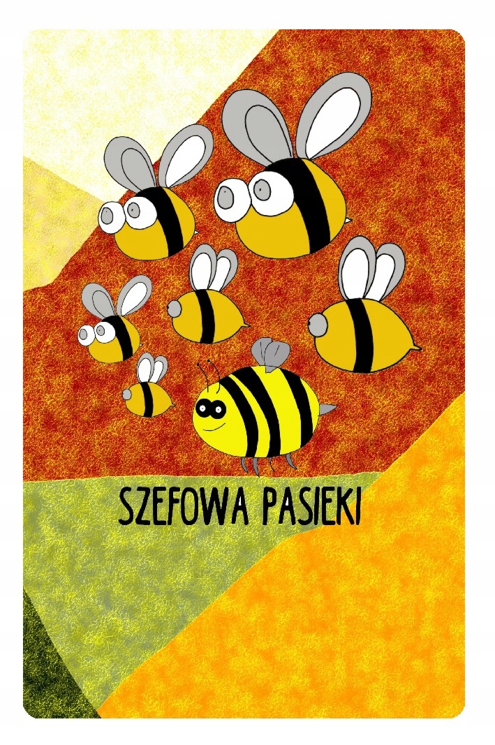 

Magnes na lodówkę szefowa pasieki ul pszczoła