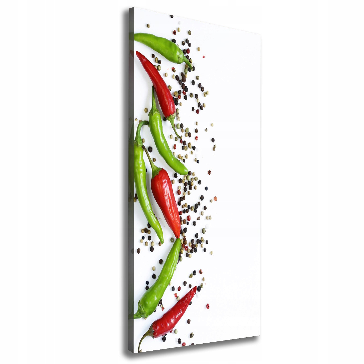 

Foto obraz na płótnie Papryczki chilli 50x125 cm