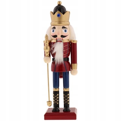 DZIADEK DO ORZECHÓW FIGURKA ZE STRZELBĄ DEKORACJA ŚWIĄTECZNA XXL 60 cm Ż Szerokość produktu 10 cm