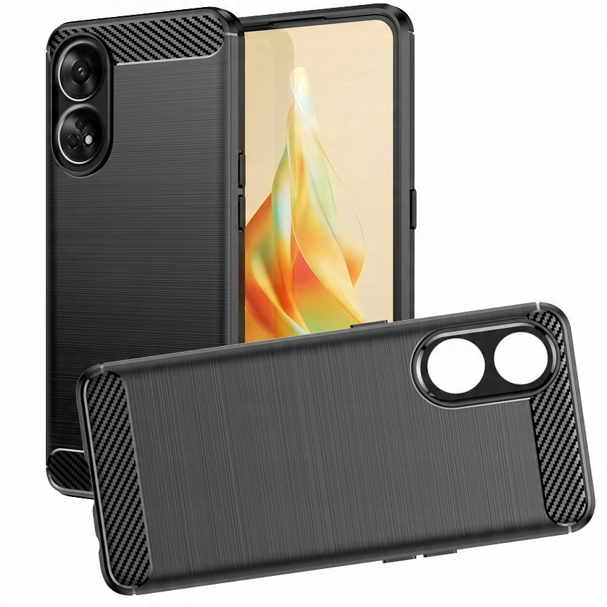 

Etui do Oppo Reno 8T Karbon Pancerne Case Szkło