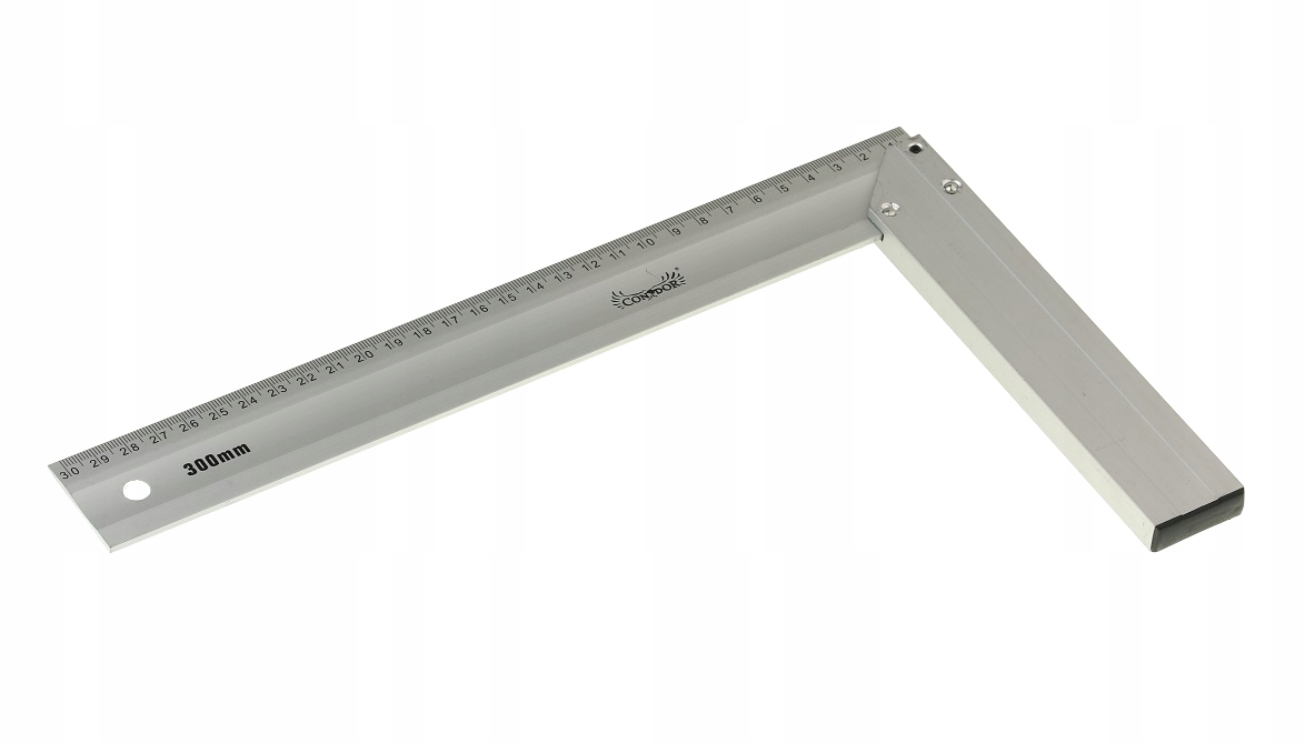 

Kątownik Stolarski Aluminiowy 300 mm Traserski