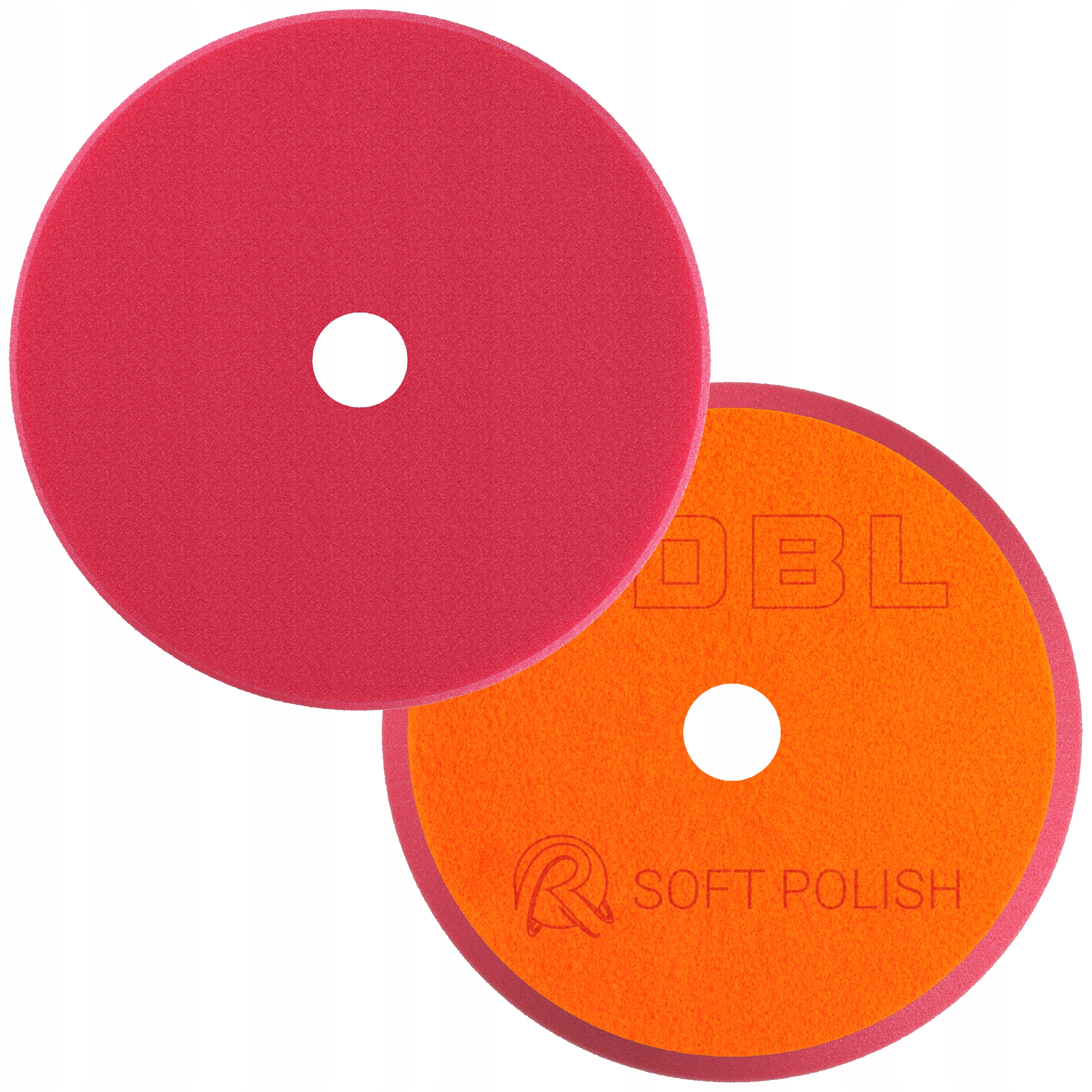 Adbl Soft Polish 150mm Średnio Miękki Czerwony Pad Polerski Gąbka Polerska
