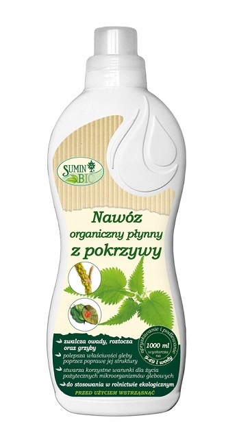 

Nawóz Z Pokrzyw Płynny Organiczny Ekologiczny 1L