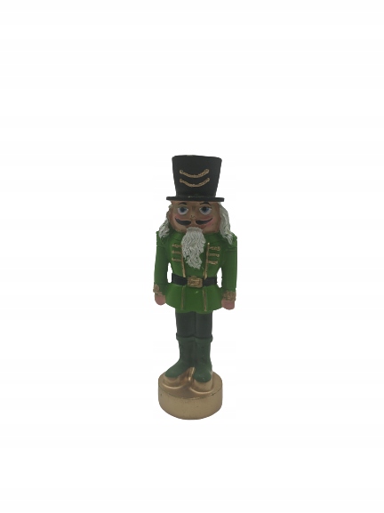 DZIADEK DO ORZECHÓW 15 cm DEKORACJA ŚWIĄTECZNA zie