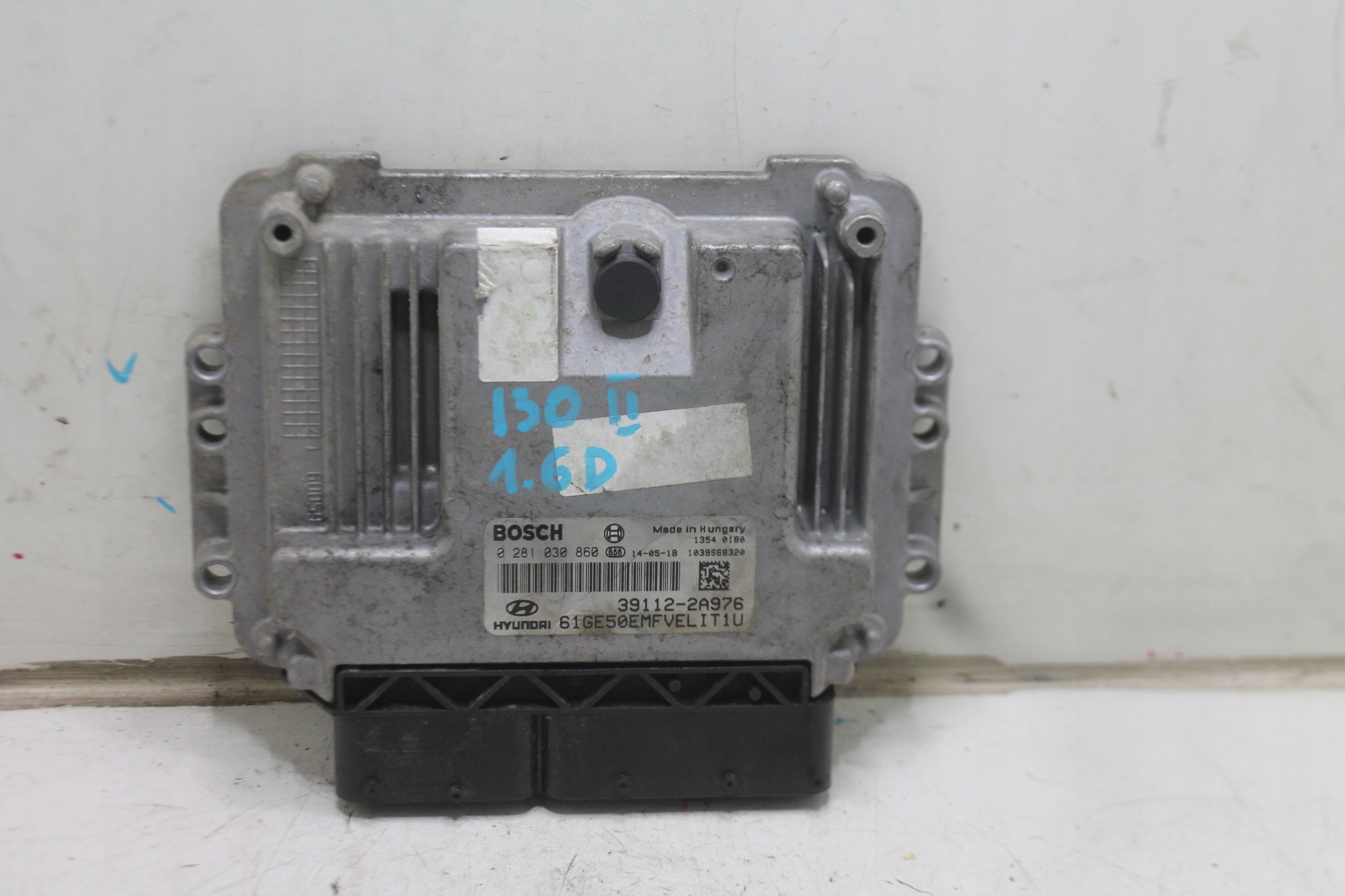 computer control unit of the engine 39112-2A976 HYUNDAI I30 II 1.6 CRDI 11-17
