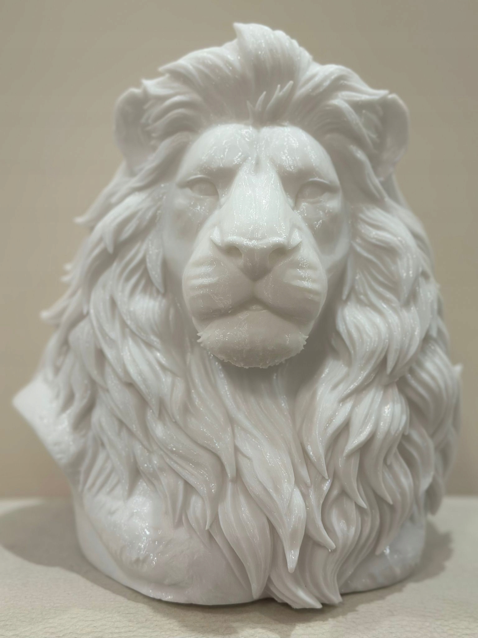 Kráľovský lev: Sila a majestát vo vašom dome 3D tlač
