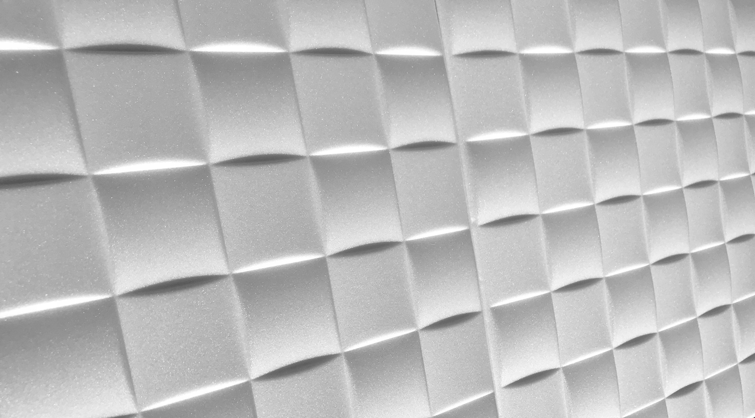 Białe Piankowe Dekoracyjne KASETONY 2m2 IRYS Długość 50 cm