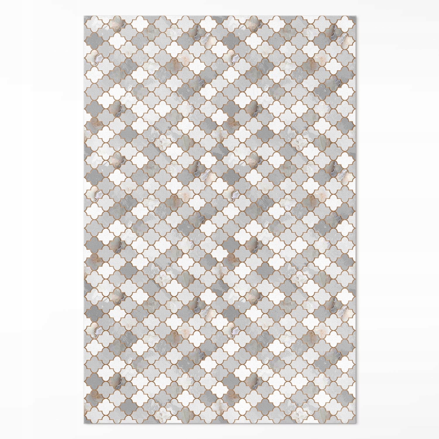 Pvc koberec do domu Rozmer: 140 x 210 cm Módna kamenná mozaika, štýlové dlaždice