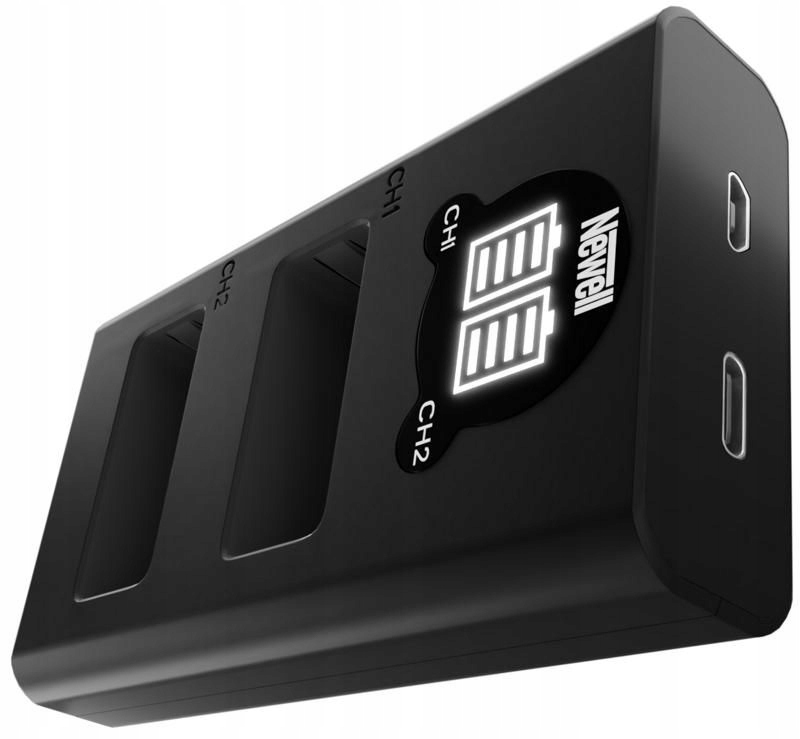 Zestaw ładowarka dwukanałowa Newell DL-USB-C i akumulator LP-E17 Rodzaj zamiennik