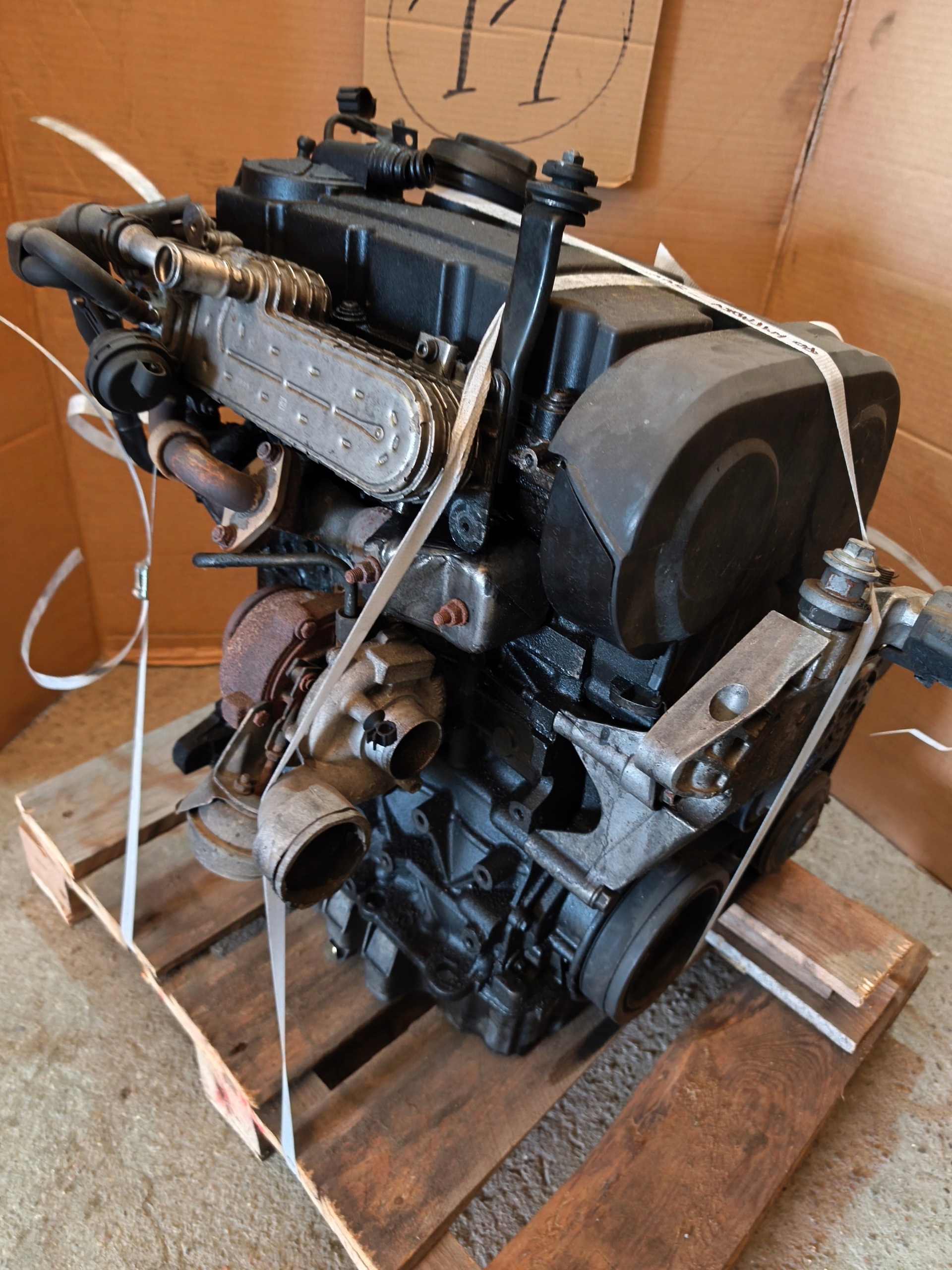 engine 2.0TDI 140KM BKP complete VW PASSAT B6 AUDI A3 TOLEDO LEON PEWNIAK