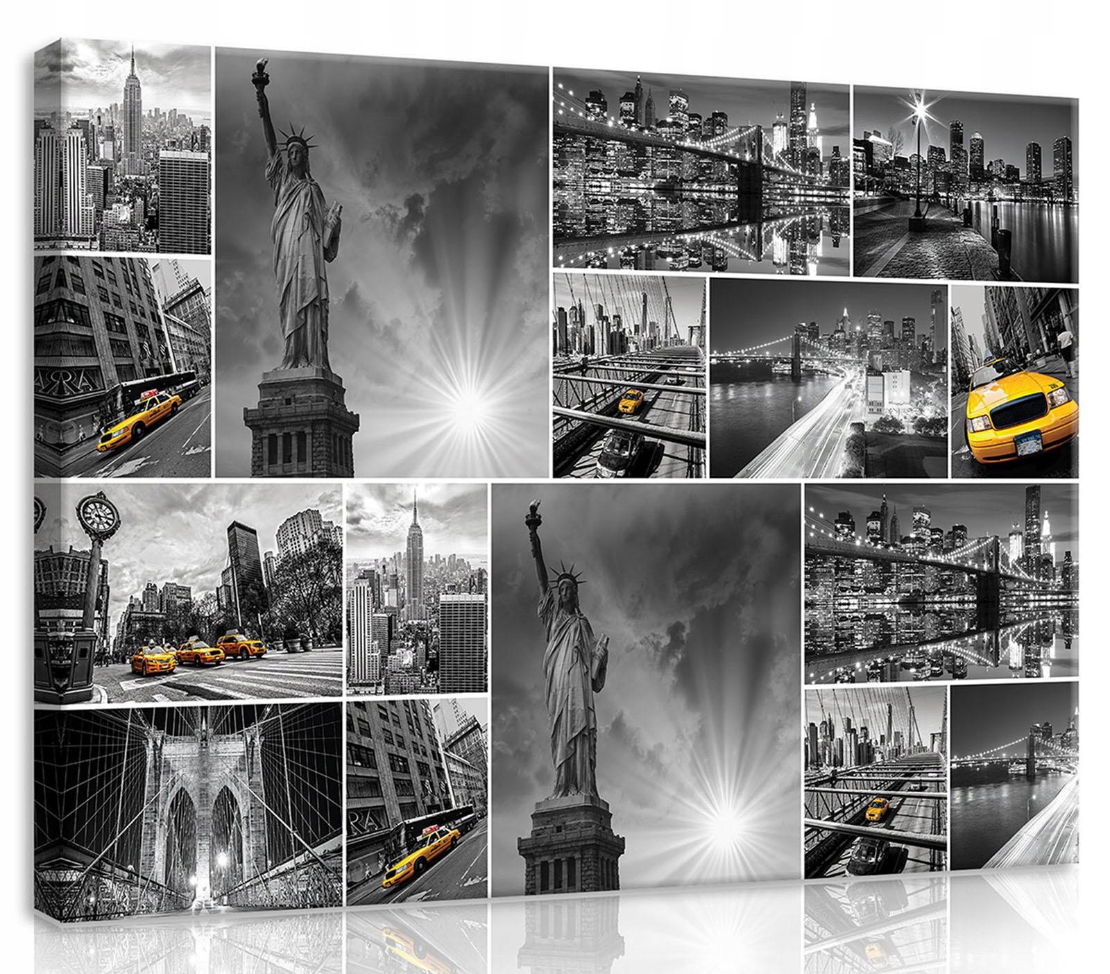 Obraz Na Plátně Canvas 100x75 New York Koláž